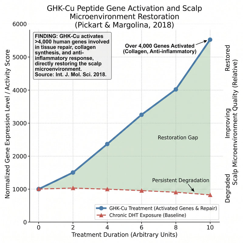 GHK-Cu & Hair Follicle Enlargement